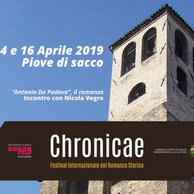 CHRONICAE 2019 &#8211; Incontro con Nicola Vegro