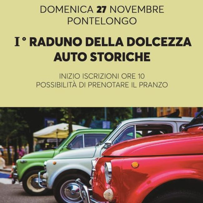 I° Raduno della dolcezza