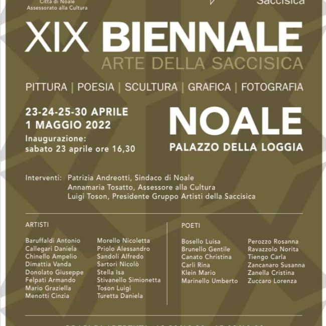 XIX Biennale Arte della Saccisica 2022 &#8211; In trasferta..