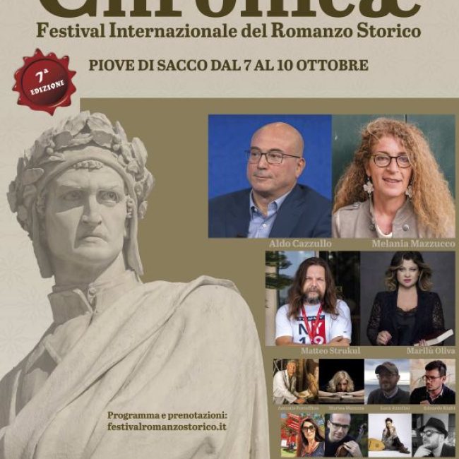 CHRONICAE 2021 &#8211; Festival Internazionale del Romanzo Storico &#8211; 7ª Edizione.