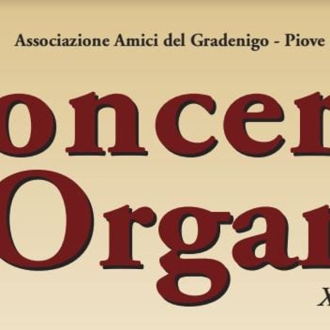 Concerti d’Organo XV Edizione &#8211; 2018