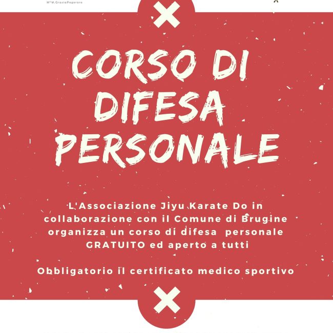 CORSO DI DIFESA PERSONALE