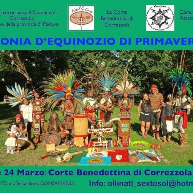 Cerimonia d&#8217;equinozio di primavera 22,23,24 Marzo 2019