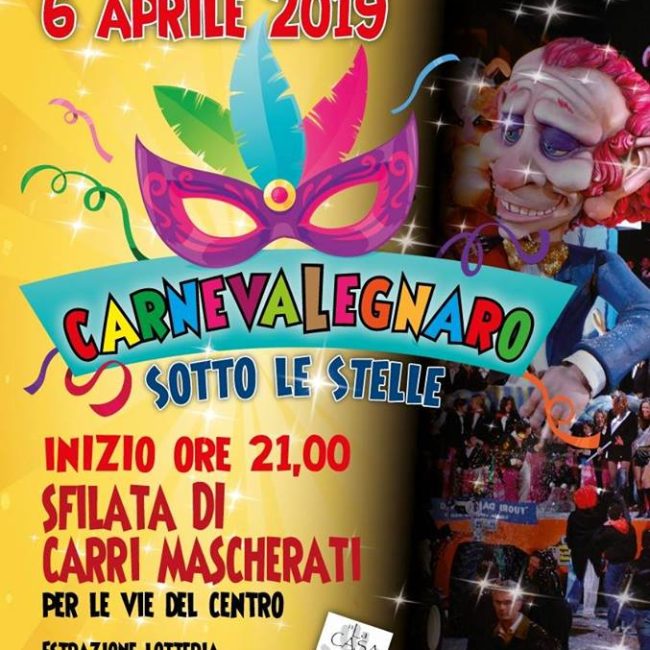 CarnevaLegnaro &#8211; Sotto le stelle &#8211; Edizione 2019