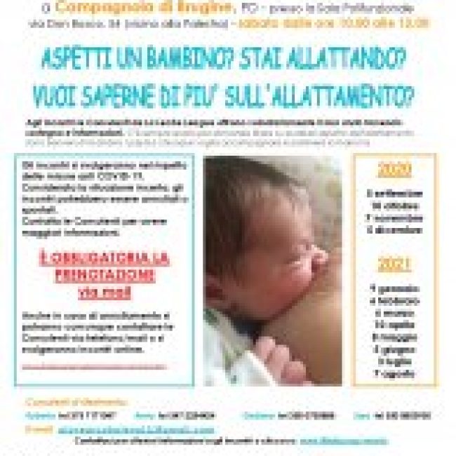 INCONTRI GRATUITI CON LECHE LEAGUE A CAMPAGNOLA