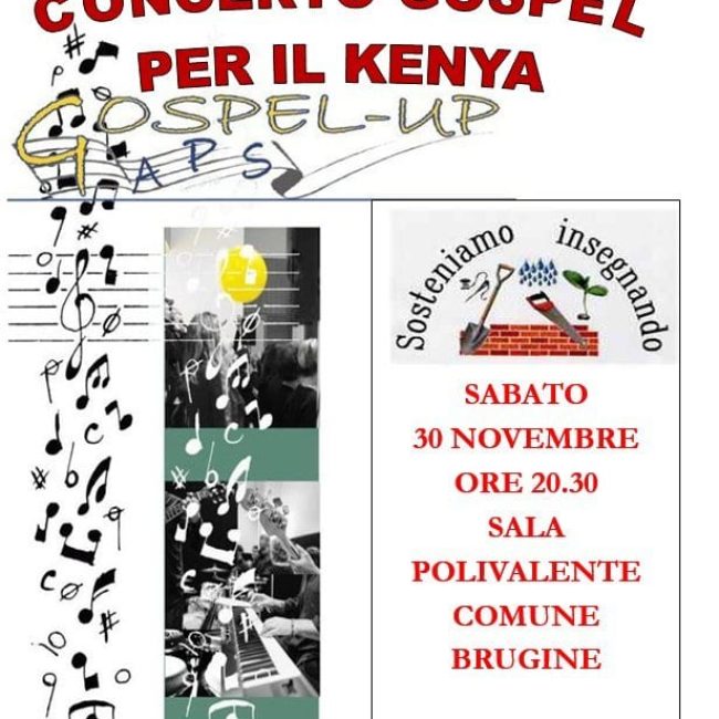 CONCERTO GOSPEL PER IL KENYA