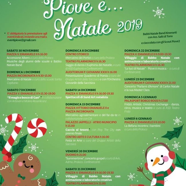 Piove è Natale 2019