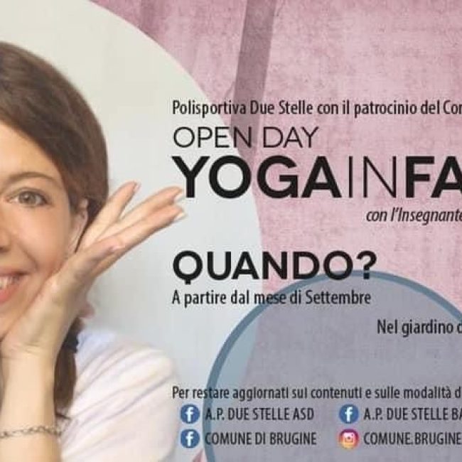 OPEN DAY YOGA IN FAMIGLIA