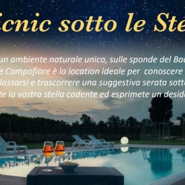 Picnic sotto le stelle a Campofiore