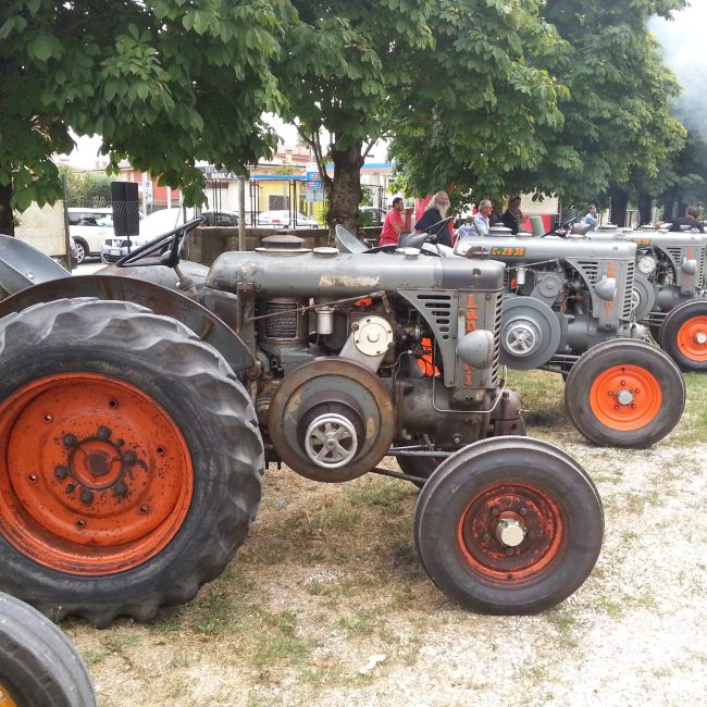 Mostra trattori d’epoca a Pontelongo