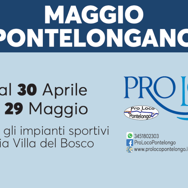 MAGGIO PONTELONGANO