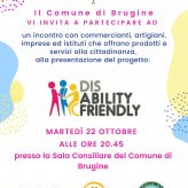 DISABILITY FRIENDLY a Brugine