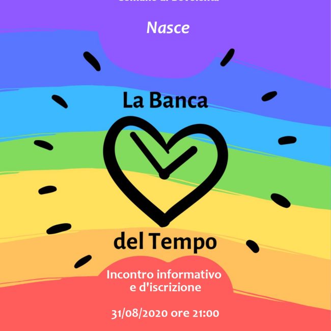 NASCE LA BANCA DEL TEMPO A BOVOLENTA
