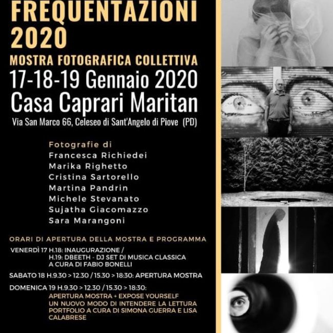 Mostra fotografica &#8211; Frequentazioni 2020