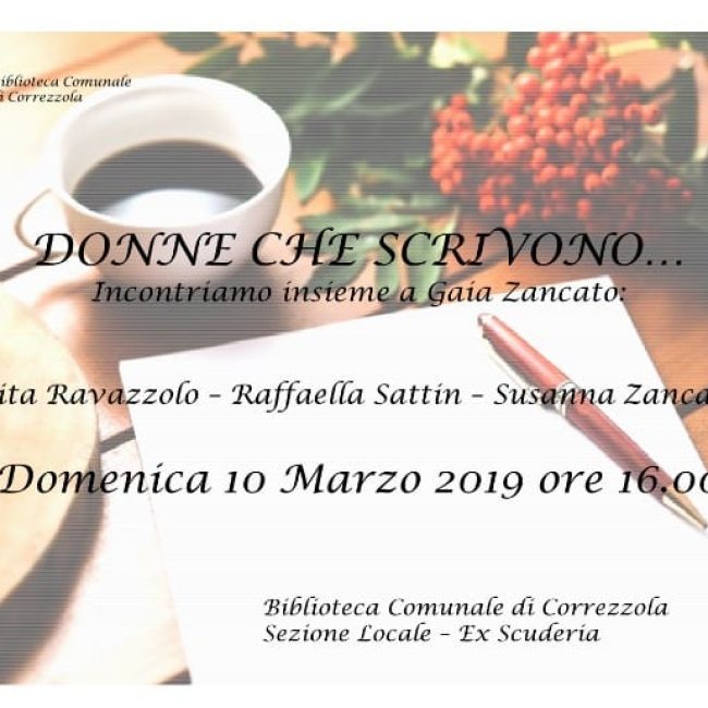 Donne che scrivono…