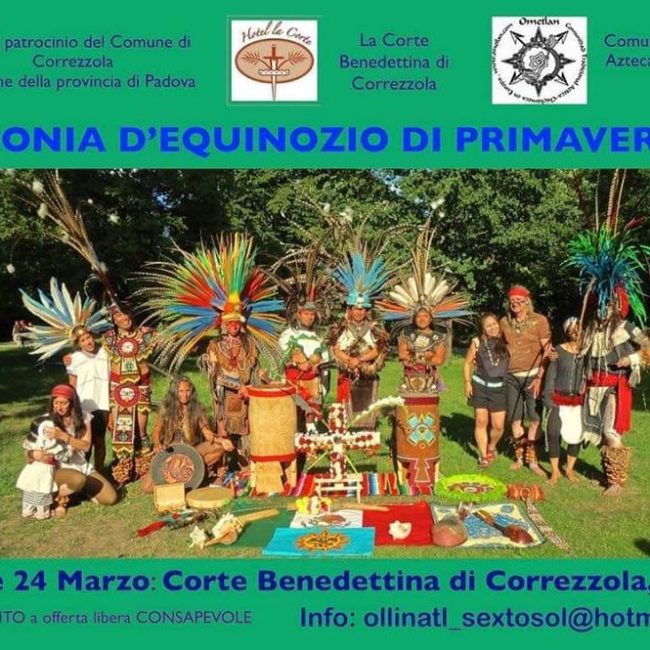 Cerimonia d’equinozio di primavera 22,23,24 Marzo 2019