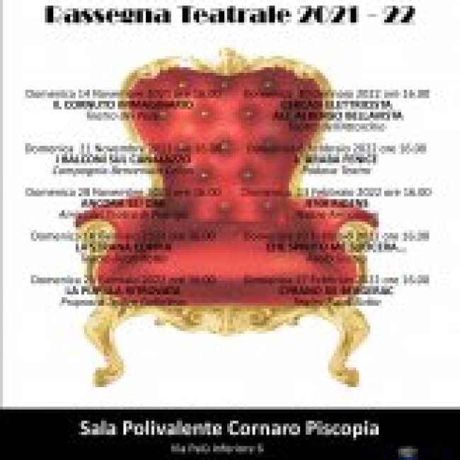 BRUGINE IN SCENA – RASSEGNA TEATRALE 2021-2022