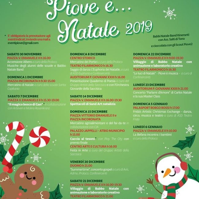 Piove è Natale 2019