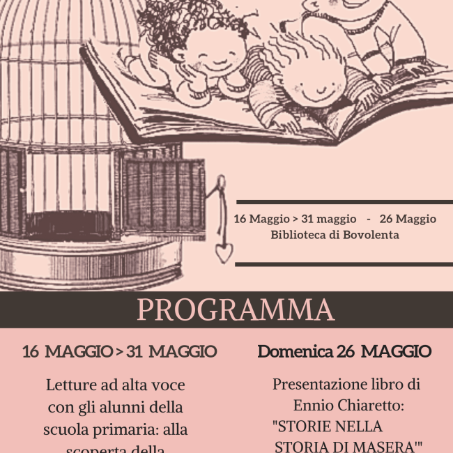 IL MAGGIO DEI LIBRI – LEGGERE FA CRESCERE