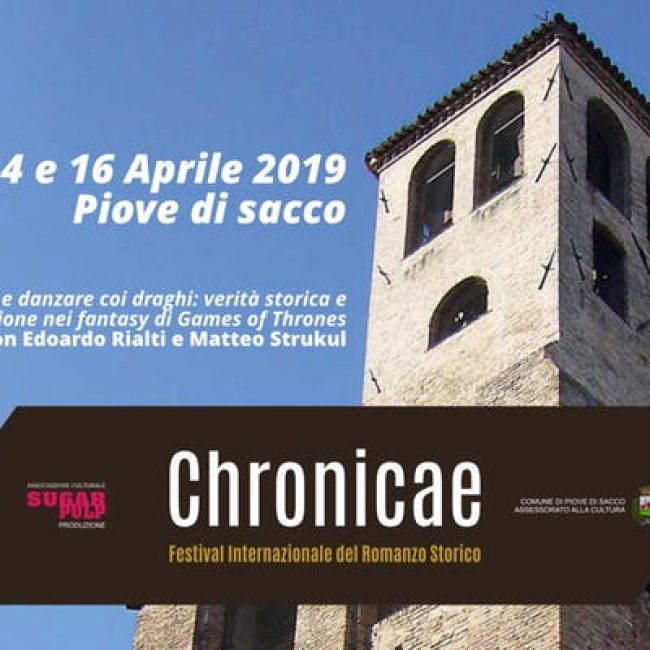 CHRONICAE 2019 – Incontro con Edoardo Rialti e Matteo Strukul