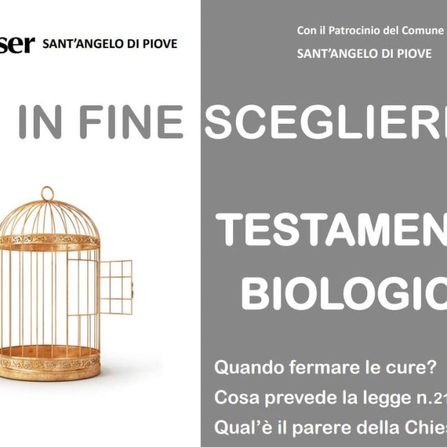 Conferenza – Il Testamento Biologico