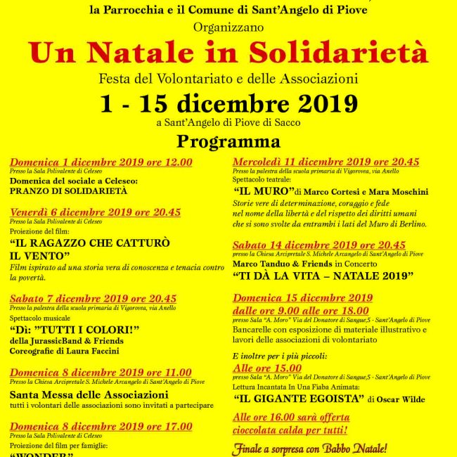 Natale in solidarietà