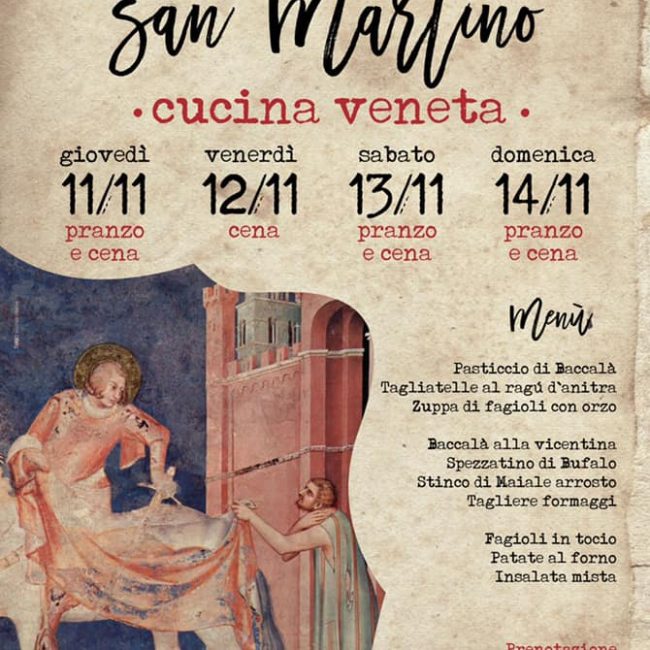 San Martino 2021 – Cucina Veneta a Piove di Sacco